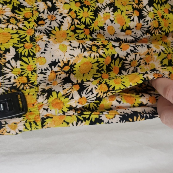 Urban Outfitters Carmen Gold and White Sunflower Hippie Pants - Picture 4 of 13